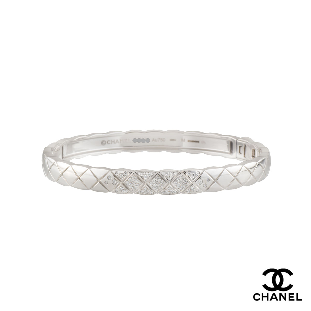 Chanel White Gold Diamond Comete Bracelet 090ct DFVVS1  Rich Diamonds